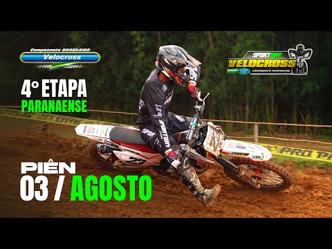 🟢 (AO VIVO) SPORTBAY CAMPEONATO PARANAENSE DE VELOCROSS - PIÊN - DOMINGO 03/08