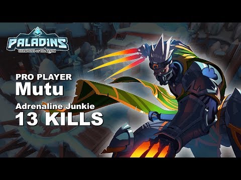 Mutu Koga 13 KILLS!! Paladins Pro (NAVI) Ranked Gameplay 1440p High Quality Video