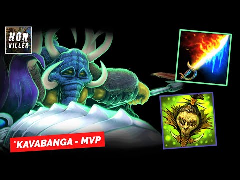 HoN Bushwack DAWNBRINGER with SHRUNKEN HEAD - MVP