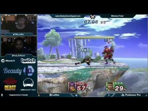 Beauty 10 - TSM | Leffen (Cpt.Falcon) Vs. VwS | Professor Pro (Snake) - Winners Final - Project M