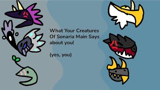 What your creatures of sonaria main says about you!