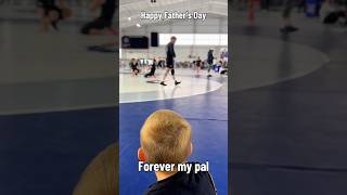 Life’s greatest blessing #wrestling #dad #collegewrestling #fatherhood #ncaawrestling