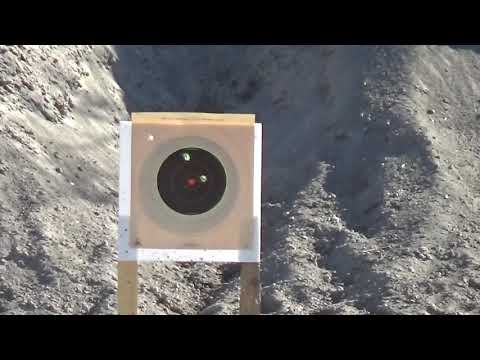 Zveroboy slug range test. @100-yards.