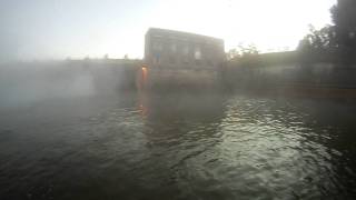 preview picture of video 'Late evening at the Ochlockonee river fog is rolling!'