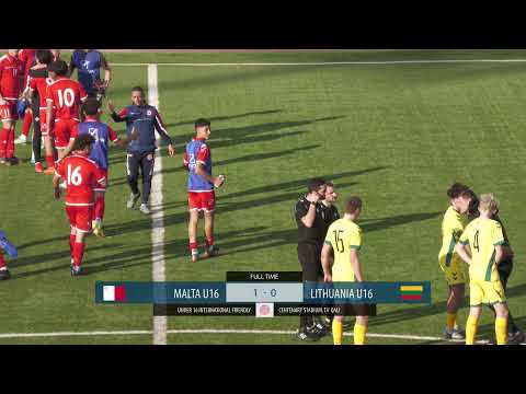 Malta U16 vs Lithuania U16 - International Friendly Match