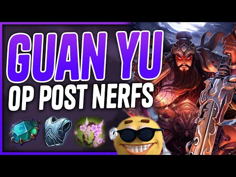 GUAN YU WITH MYSTICAL MAIL IS BUSSIN - SMITE Solo Ranked Conquest