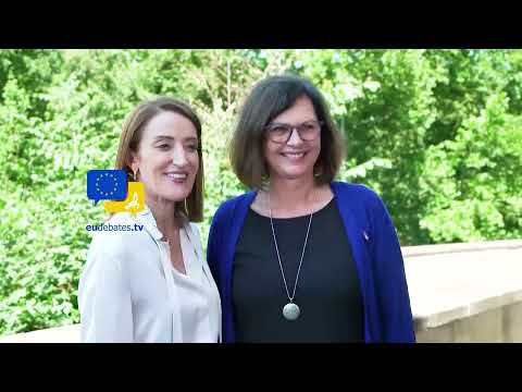 Video Thumbnail: Roberta Metsola Visits Bavaria Parliament: Europe’s Democracy Starts in Every Region