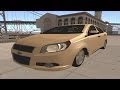 Chevrolet Aveo Sedan 2012 para GTA San Andreas vídeo 1