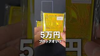 【ポケカ】相場が上がりすぎているメガカイリューMURが表紙のブロックオリパ開封