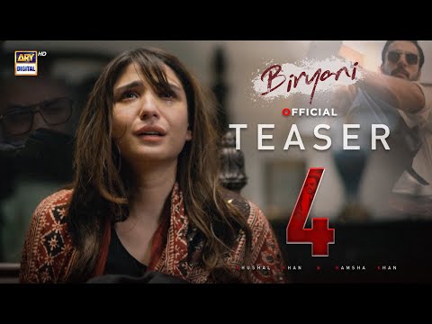 Teaser 4 | Biryani | Ramsha Khan | Khushhal Khan | Coming Soon | ARY Digital