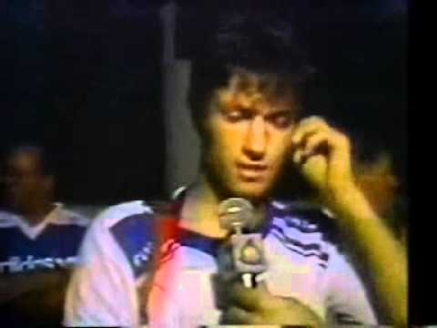 Adilson depois do jogo Cruzeiro 4 x 0 Nacional (URU) - Supercopa de 1991