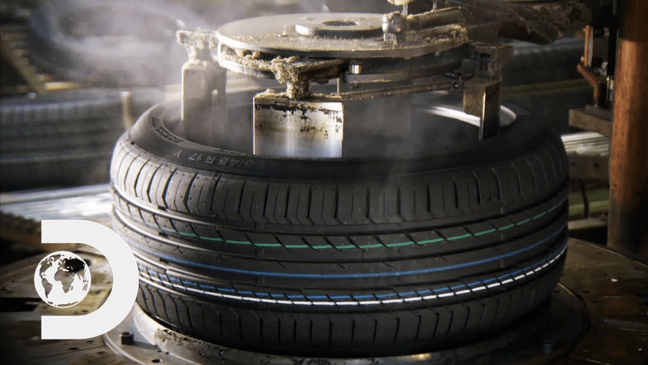 How car tyres are made thumbnail