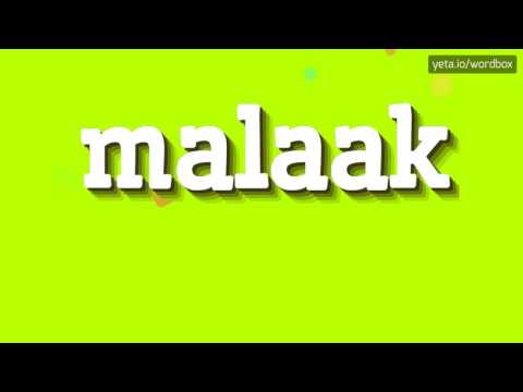 MALAAK - HOW TO PRONOUNCE IT!?