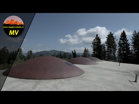 Altopiano dei Sette Comuni, Rotzo: forte di Cima Campolongo e caverna Sciason