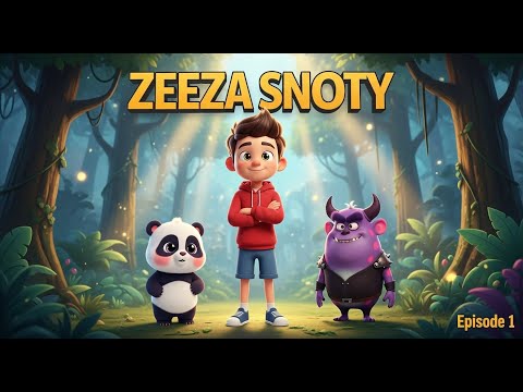 Zeeza Snoty Episode 1 | Jungle Adventure Begins | Cartoon Series for Kid | Urdu/JHindi Cartoons