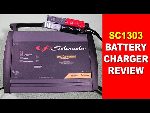 Schumacher SC1303 Battery Charger Maintainer (Review & Comparison Vs SP3, SC-600A)