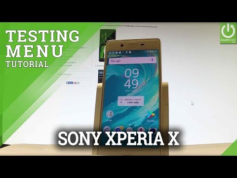 Testing Menu SONY Xperia X F5121 - Full Specification / Battery Info