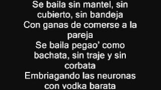 Calle 13 - Baile de los Pobres Letra official