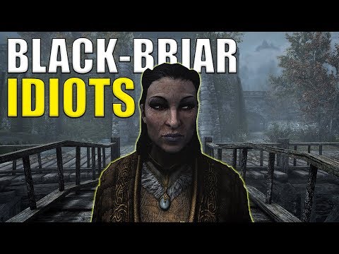 Why The Black-Briars Are IDIOTS - Skyrim Riften Lore