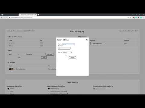 Isk Guide: Eve Mining Fleet Tool - The Hallucinator - Eve Online - December 2021