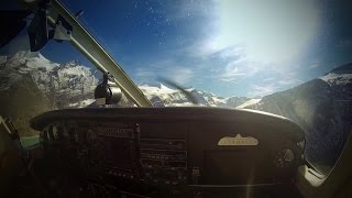 preview picture of video 'Flying in Austria || Piper PA-32-301 Saratoga at Zell am See (Full HD)'