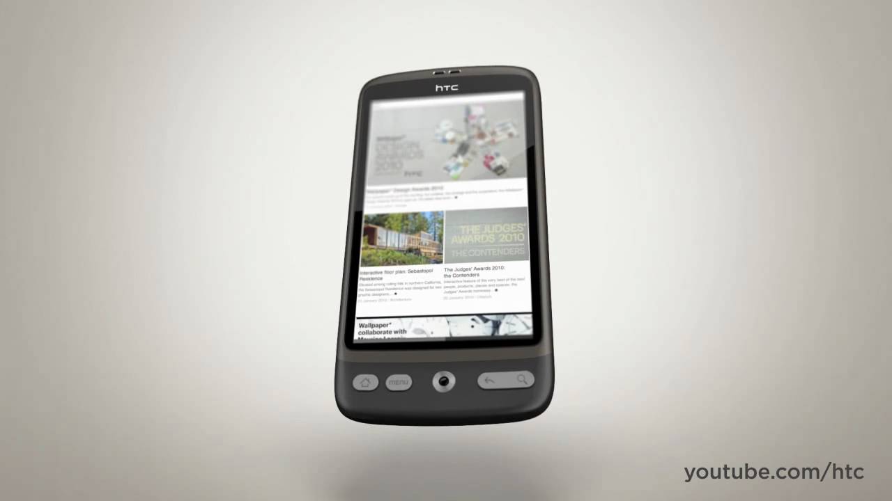 Introducing HTC Desire - YouTube