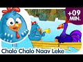Lottie Dottie Murgi Row Row Your Boat Chalo Chalo Naav Leke Hindi Rhymes For Kids