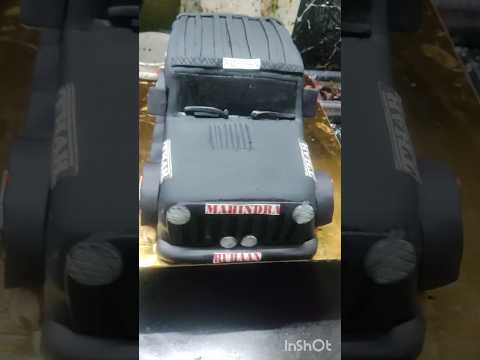 mahindra thar lover cake / cake design / #thar #thar4x4 #cakedecoration #cakedesign #cake #viral