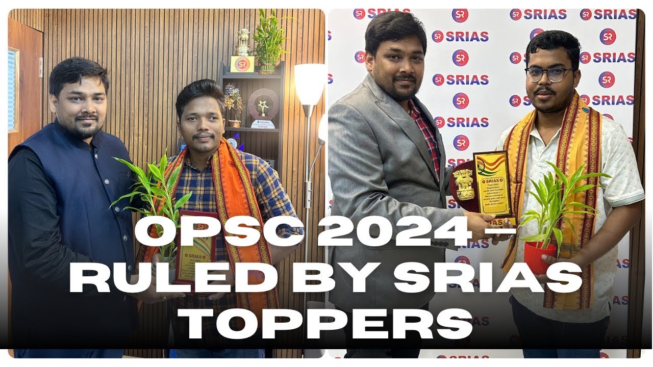 Excellence Redefined — SRIAS OPSC 2023 Toppers Make Us Proud!