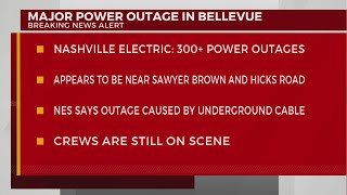 Power restored after outage in Bellevue