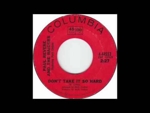 Don't Take It So Hard * Paul Revere And The Raiders 1968 HQ