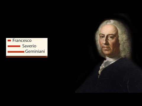 Francesco Geminiani  : Concerto grosso no 2 en sol mineur, op. 3