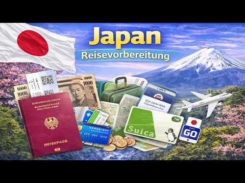 Japan Reise vorbereiten: (2026 GUIDE)  Alles was du vor dem Abflug wissen musst