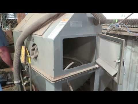 45s EconOLine Abrasive Blat Sandblasting Cabinet w Baldor Motor