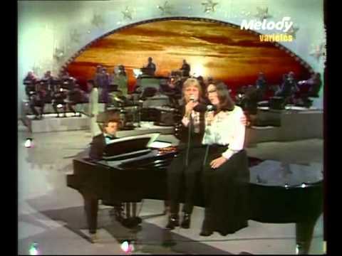 Claude François & Nana Mouskouri  - Medley -  Emission de Juin 1975 -.avi