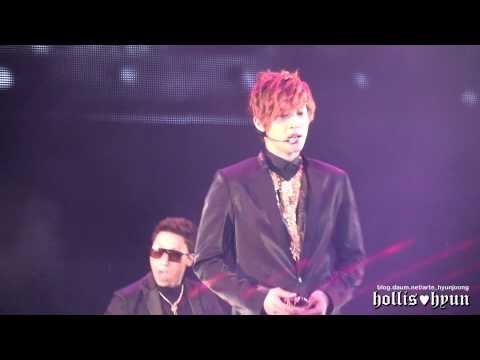 120324 김현중(Kim Hyun Joong) TGC in Shanghai [Fancam] - Lucky Guy