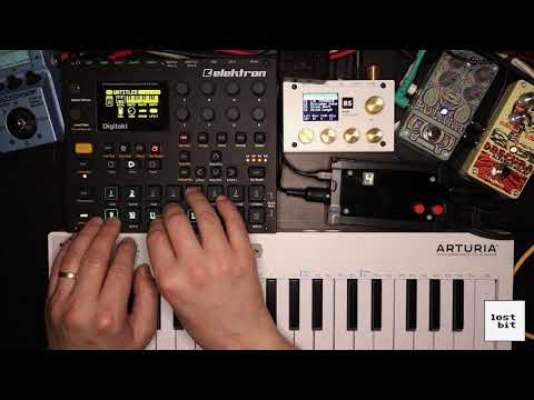 lost bit - #jamuary2021 - Day 5 (Digitakt, Beatsqueezer, ArcanoNES)