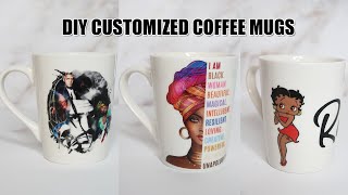 How to make Customized Mugs | DIY MUGS (easy)