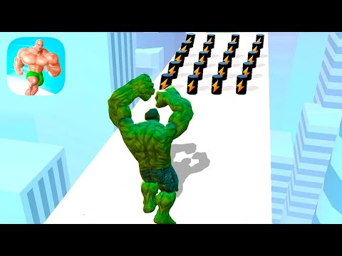 THE HULK - Tilt Brush MAX LEVEL MUSCLE RUSH WOW !! Full Gameplay MLMRW FGP