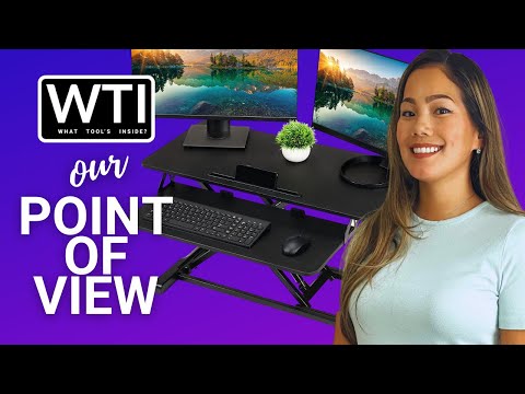 TechOrbits Standing Desk Converter - WTI product video review