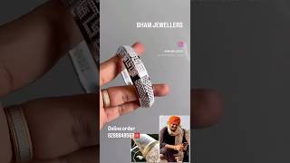 chandi da kada new design // silver kada designs for men//#omjewellers #bhamjewellers #chandi #kara