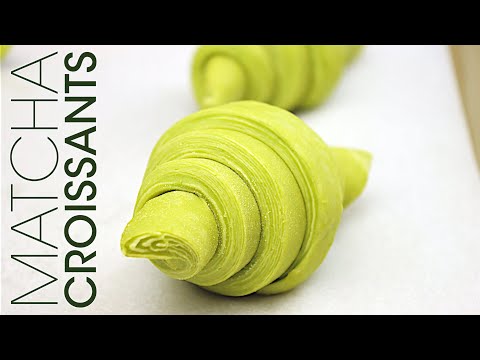 Unique Matcha Croissants: Buttery & Flaky French Croissants Recipe | How To Cuisine