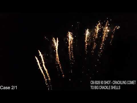 CB-5026 · 90 SHOT - CRACKLING COMETS