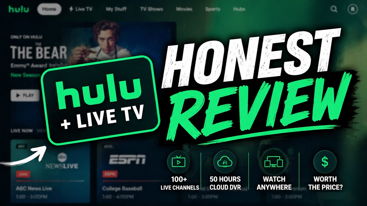 Hulu + Live TV Honest Review | Pros & Cons