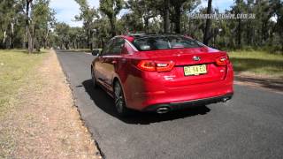 2015 Kia Optima 2.4 0-100km/h & engine sound