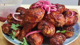 BBQ Chicken Drumsticks | Baked Barbeque Chicken