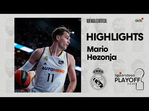 Mario Hezonja destaca para poner el 2-0 para el Real Madrid