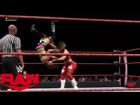 WWE RAW| TEGAN NOX VS RHEA RIPLEY NON TILTE MATCH