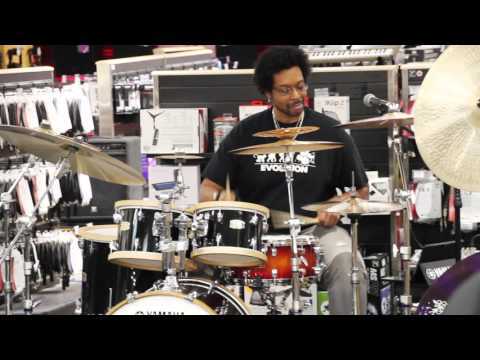 DRUM CLINIC w/ Rob 'Beatdown' Brown (clip) - Drum Solo Arranging