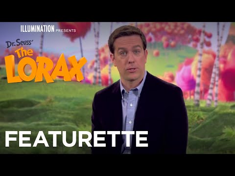 Behind the Scenes - Ed Helms on The Onceler | The Lorax | Illumination